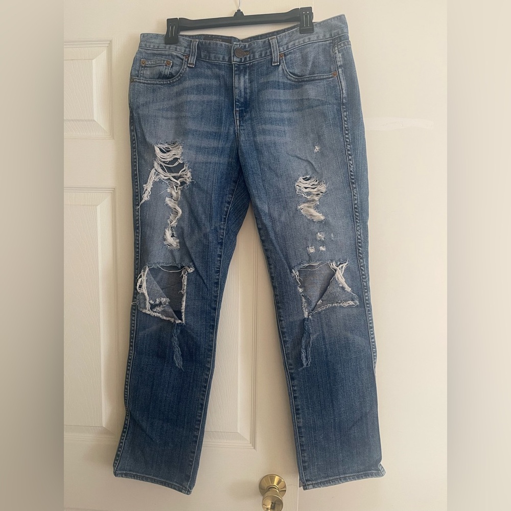 J. Crew Vintage Straight Distressed Jeans Sz 29